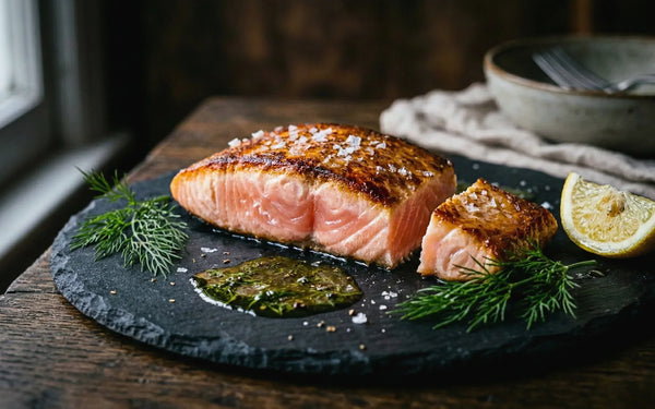 Łosoś sous-vide — przepis na idealnie maślany filet