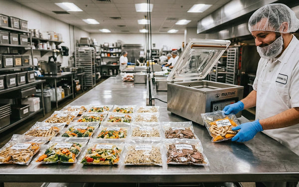 Pakowanie próżniowe w cateringu — jak zoptymalizować produkcję