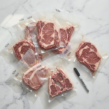 Stos worków do sous vide 20x30cm – najpopularniejszy rozmiar na steki.