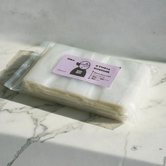 Worki do sous vide BagBoy 30x40cm – opakowanie 100 sztuk z etykietą.