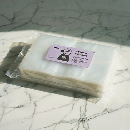 Worki do sous vide BagBoy 40x50cm – opakowanie 100 sztuk z etykietą.